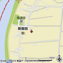 新潟県新潟市南区新飯田1261-1周辺の地図