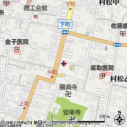 新潟県五泉市村松甲2174周辺の地図