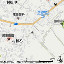 新潟県五泉市村松甲3874-1周辺の地図