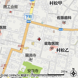 新潟県五泉市村松甲2182周辺の地図
