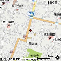 新潟県五泉市村松甲2175周辺の地図