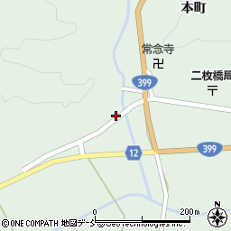 福島県相馬郡飯舘村二枚橋本町360周辺の地図