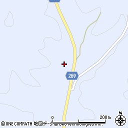 福島県伊達郡川俣町羽田谷地周辺の地図