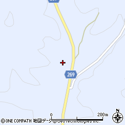 福島県川俣町（伊達郡）羽田（谷地）周辺の地図
