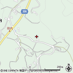 福島県福島市立子山京沢周辺の地図