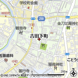 新潟県燕市吉田下町周辺の地図