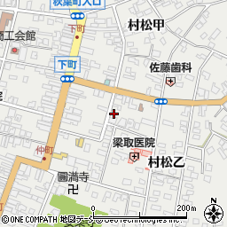 新潟県五泉市村松甲2222周辺の地図