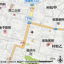 新潟県五泉市村松甲2190周辺の地図