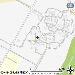 福島県喜多方市松山町鳥見山南屋敷周辺の地図