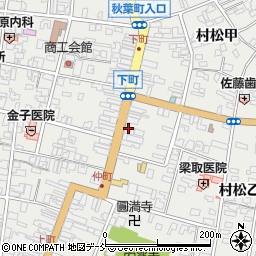 新潟県五泉市村松甲2192周辺の地図