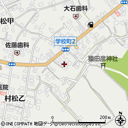 新潟県五泉市村松甲3848-8周辺の地図