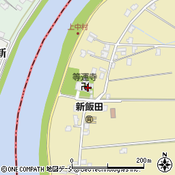 新潟県新潟市南区新飯田6634周辺の地図