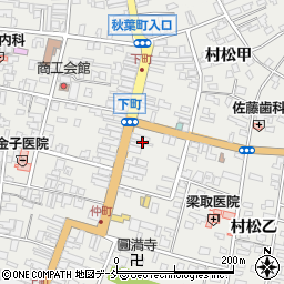 新潟県五泉市村松甲2203周辺の地図