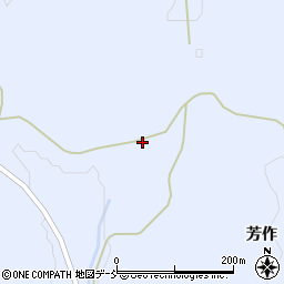 福島県伊達郡川俣町秋山天竺坂周辺の地図