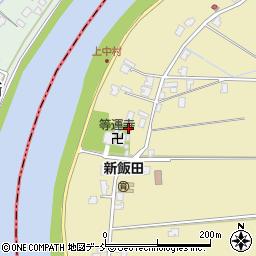 新潟県新潟市南区新飯田6636周辺の地図