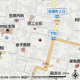 新潟県五泉市村松甲1748周辺の地図