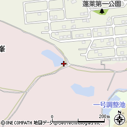 福島県福島市松川町浅川（上道高）周辺の地図