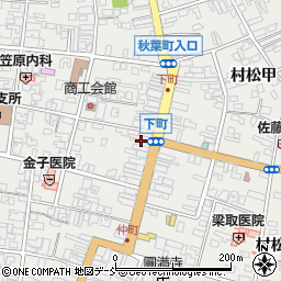 新潟県五泉市村松甲1742周辺の地図