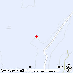 福島県伊達郡川俣町羽田膳棚周辺の地図