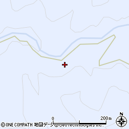 福島県耶麻郡西会津町奥川大字飯沢白牧周辺の地図