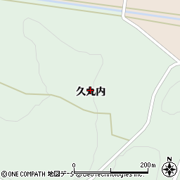 福島県飯舘村（相馬郡）伊丹沢（久丸内）周辺の地図