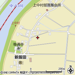 新潟県新潟市南区新飯田6593周辺の地図