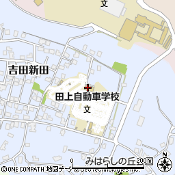 田上自動車学校周辺の地図