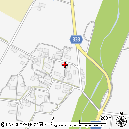 福島県喜多方市松山町鳥見山上屋敷周辺の地図