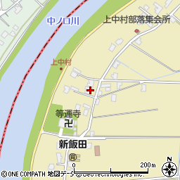 新潟県新潟市南区新飯田6650周辺の地図