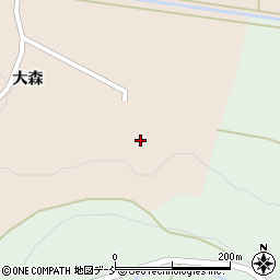福島県立相馬農業高等学校　飯舘分校周辺の地図