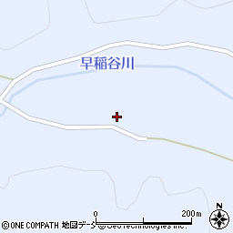 福島県喜多方市山都町早稲谷東原道下周辺の地図