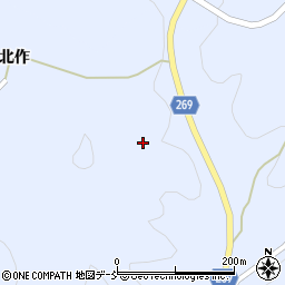 福島県伊達郡川俣町羽田卵塔久保周辺の地図
