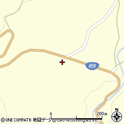 福島県喜多方市山都町蓬莱梨木坪周辺の地図