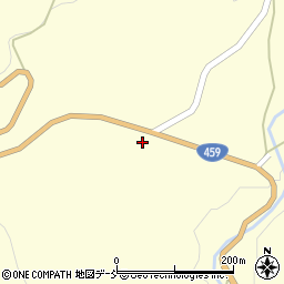 福島県喜多方市山都町蓬莱（梨木坪）周辺の地図
