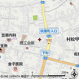 新潟県五泉市村松甲1697周辺の地図
