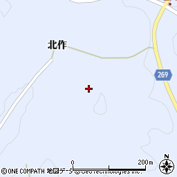 福島県伊達郡川俣町羽田所沢周辺の地図