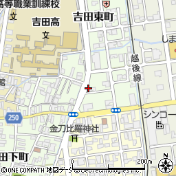 新潟県燕市吉田東町周辺の地図