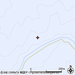 福島県西会津町（耶麻郡）奥川大字飯沢（岸岾）周辺の地図