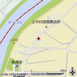 新潟県新潟市南区新飯田1341周辺の地図