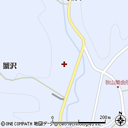 福島県伊達郡川俣町秋山槻木周辺の地図