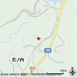 福島県福島市立子山間瀬場周辺の地図
