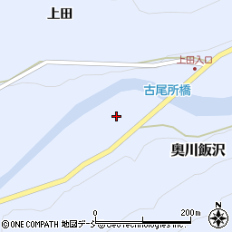 福島県耶麻郡西会津町奥川大字飯沢馬場野周辺の地図