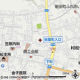 新潟県五泉市村松甲1644-2周辺の地図