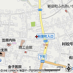 新潟県五泉市村松甲1643周辺の地図