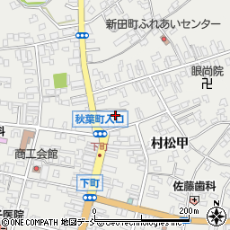 新潟県五泉市村松甲2268周辺の地図