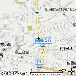 新潟県五泉市村松甲1685周辺の地図
