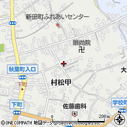 新潟県五泉市村松甲2353周辺の地図