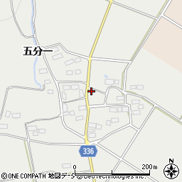 福島県喜多方市上三宮町三谷五分一5025周辺の地図