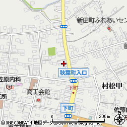 新潟県五泉市村松甲1684周辺の地図