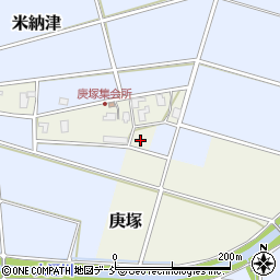 新潟県燕市庚塚周辺の地図